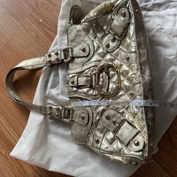 Metallic vintage guess Quilted Handbag - Picture 12 of 12